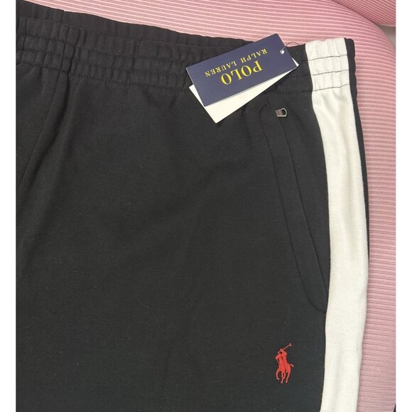 Polo Ralph Lauren Men’s 3XB Black Cotton Interlock Jogger Sweatpants Big & Tall - Picture 5 of 9